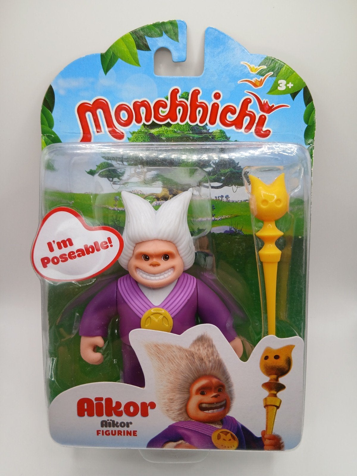 Monchhichi Aikor Figurine - Nieuw in verpakking, Ophalen of Verzenden, Nieuw