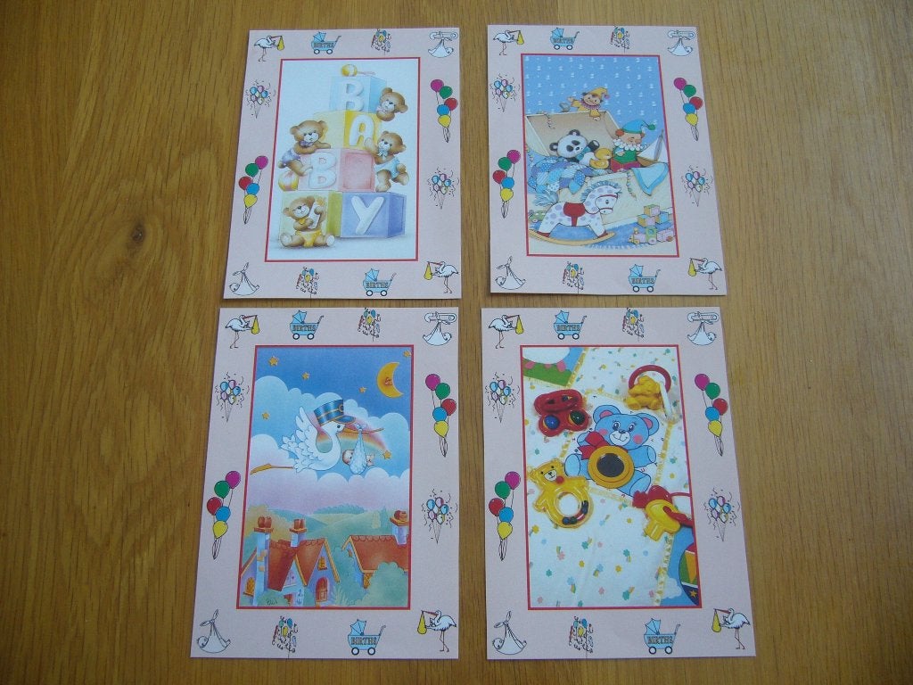 nr. 1017 - set plaatjes, Hobby en Vrije tijd, Ophalen of Verzenden, Nieuw, Kind, Knipvel