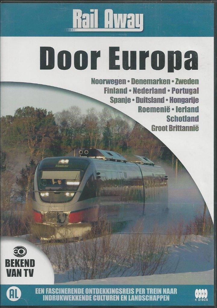 Rail away door Europa ( 4 dvd's ), Cd's en Dvd's, Dvd's | Tv en Series, Alle leeftijden, Ophalen of Verzenden, Zo goed als nieuw