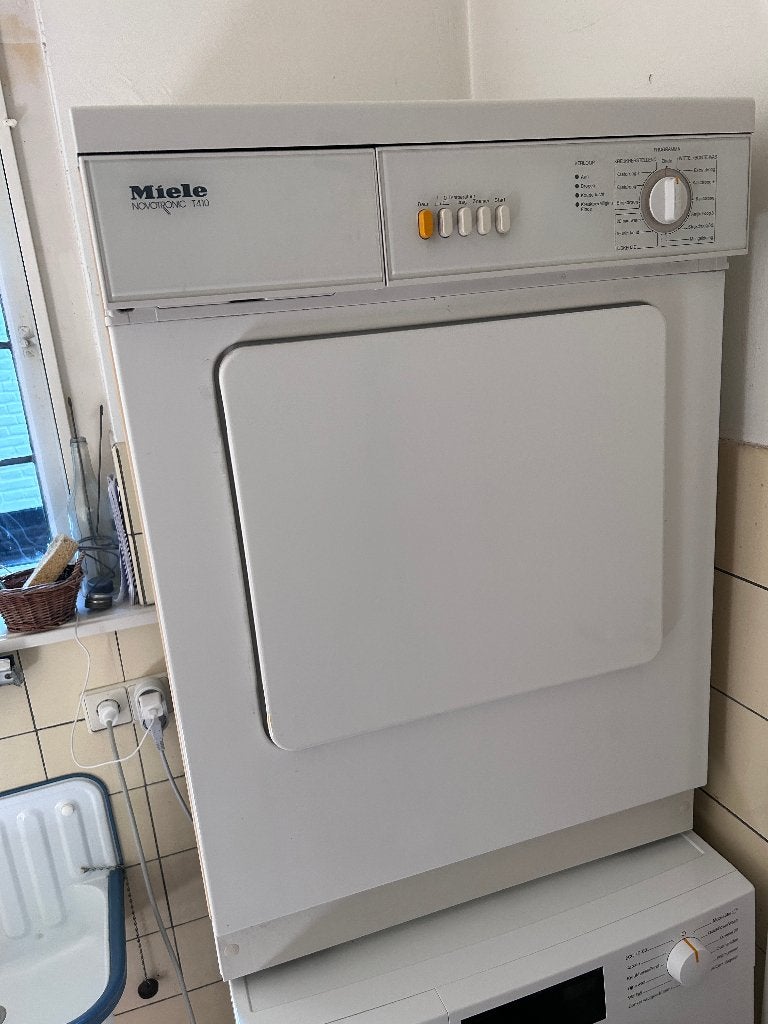 Miele droger T410, Witgoed en Apparatuur, Wasdrogers, Ophalen, Luchtafvoer, 4 tot 6 kg, Zo goed als nieuw