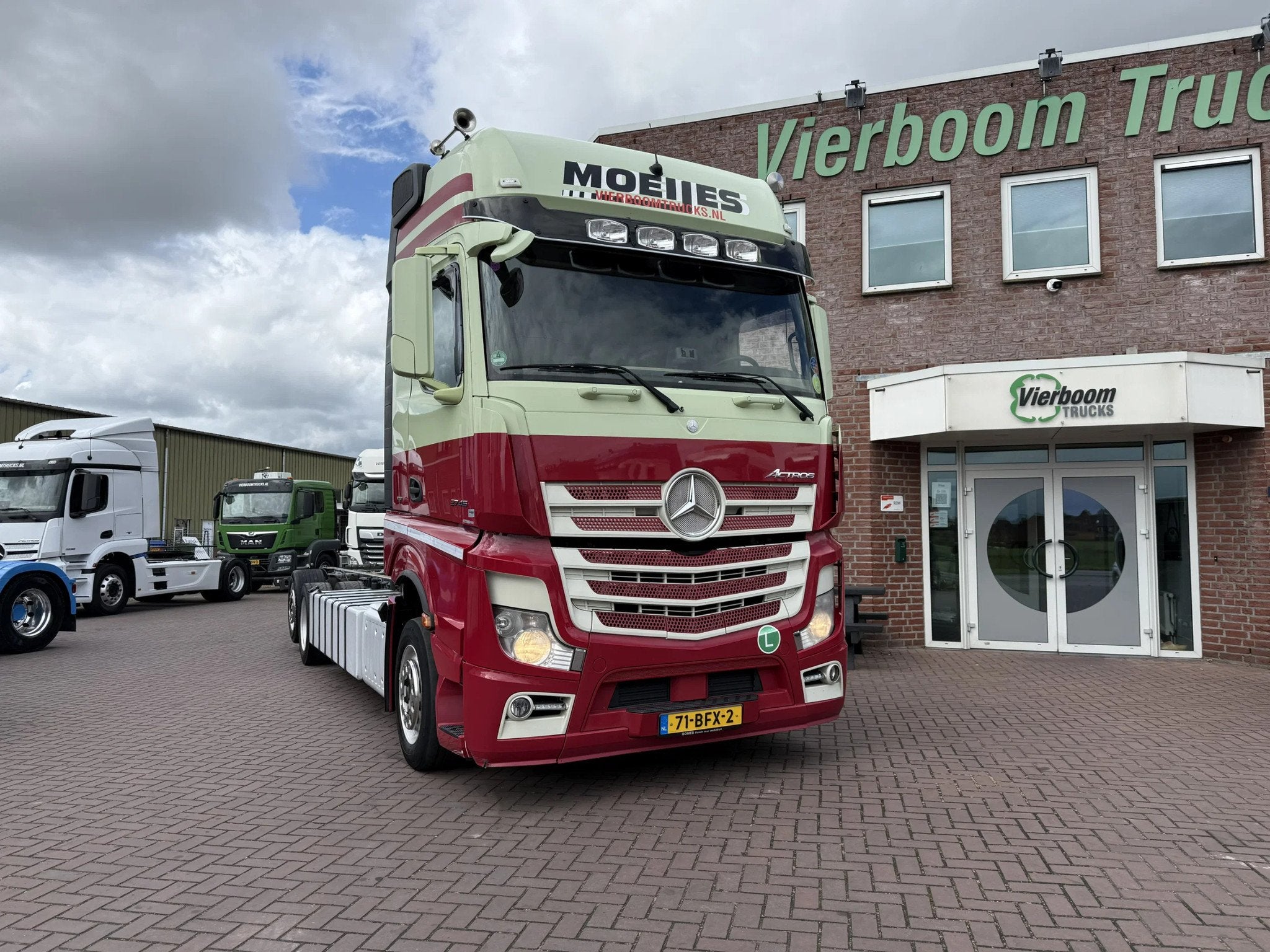 Mercedes-Benz Actros Actros 2745LL 6X2 GIGASPACE CHASSIS EUR, Auto's, Automaat, Euro 6, Bedrijf, Diesel