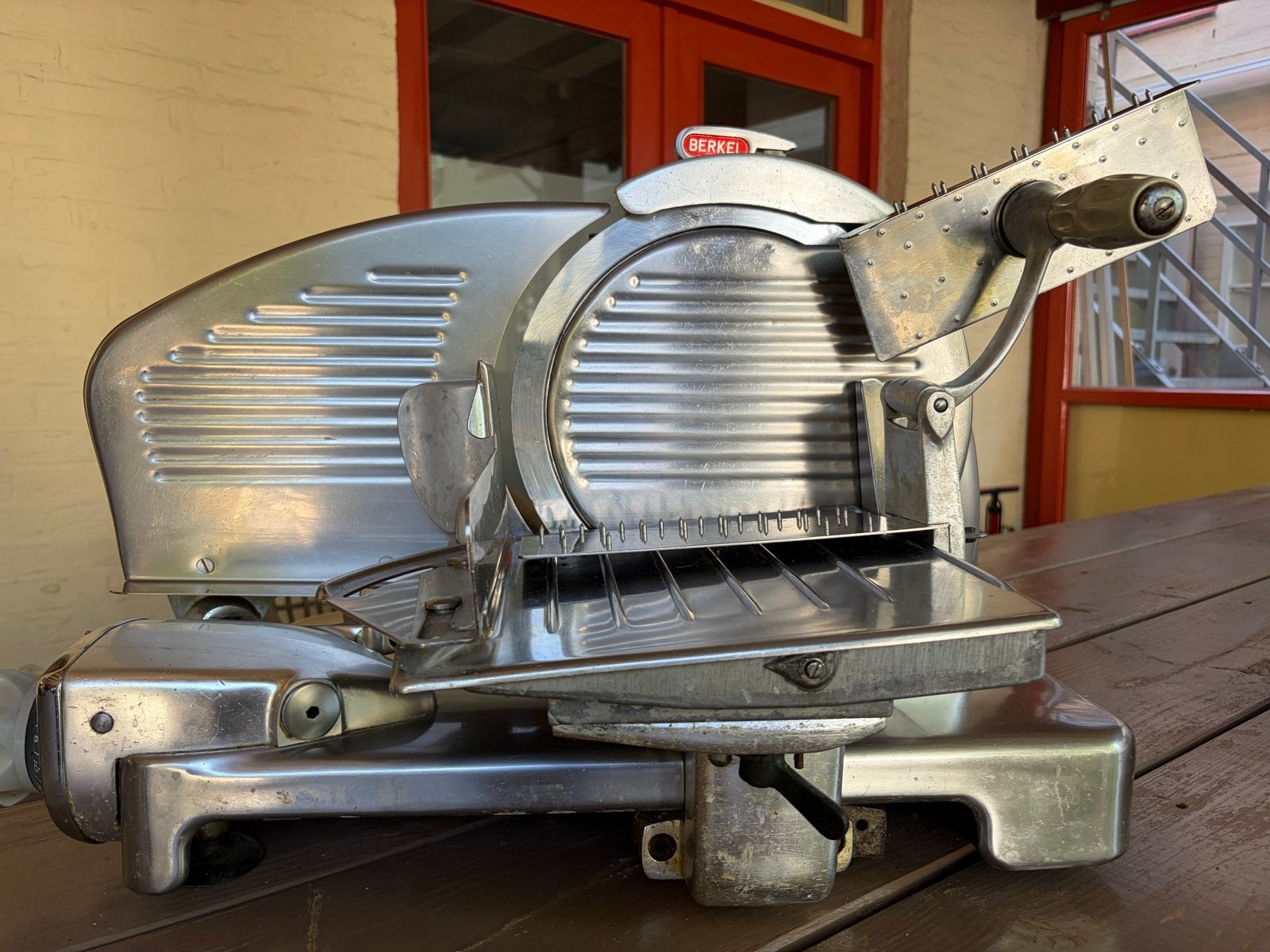 Berkel Vleeswarensnijmachine Model 834, Ophalen of Verzenden, Gebruikt