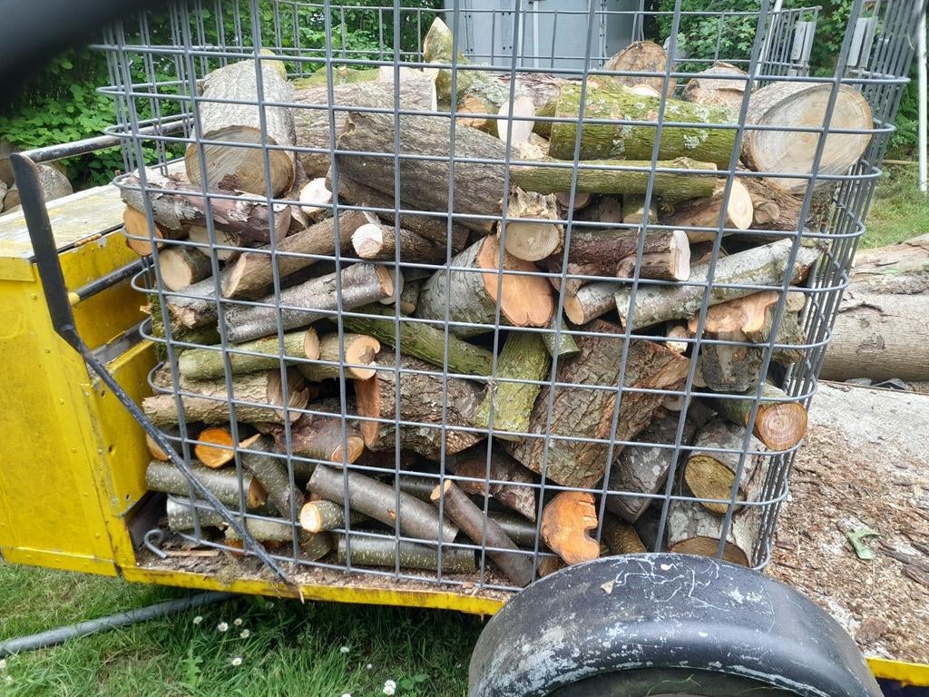 Haardhout gezaagd  25cm, Minder dan 3 m³, Ophalen
