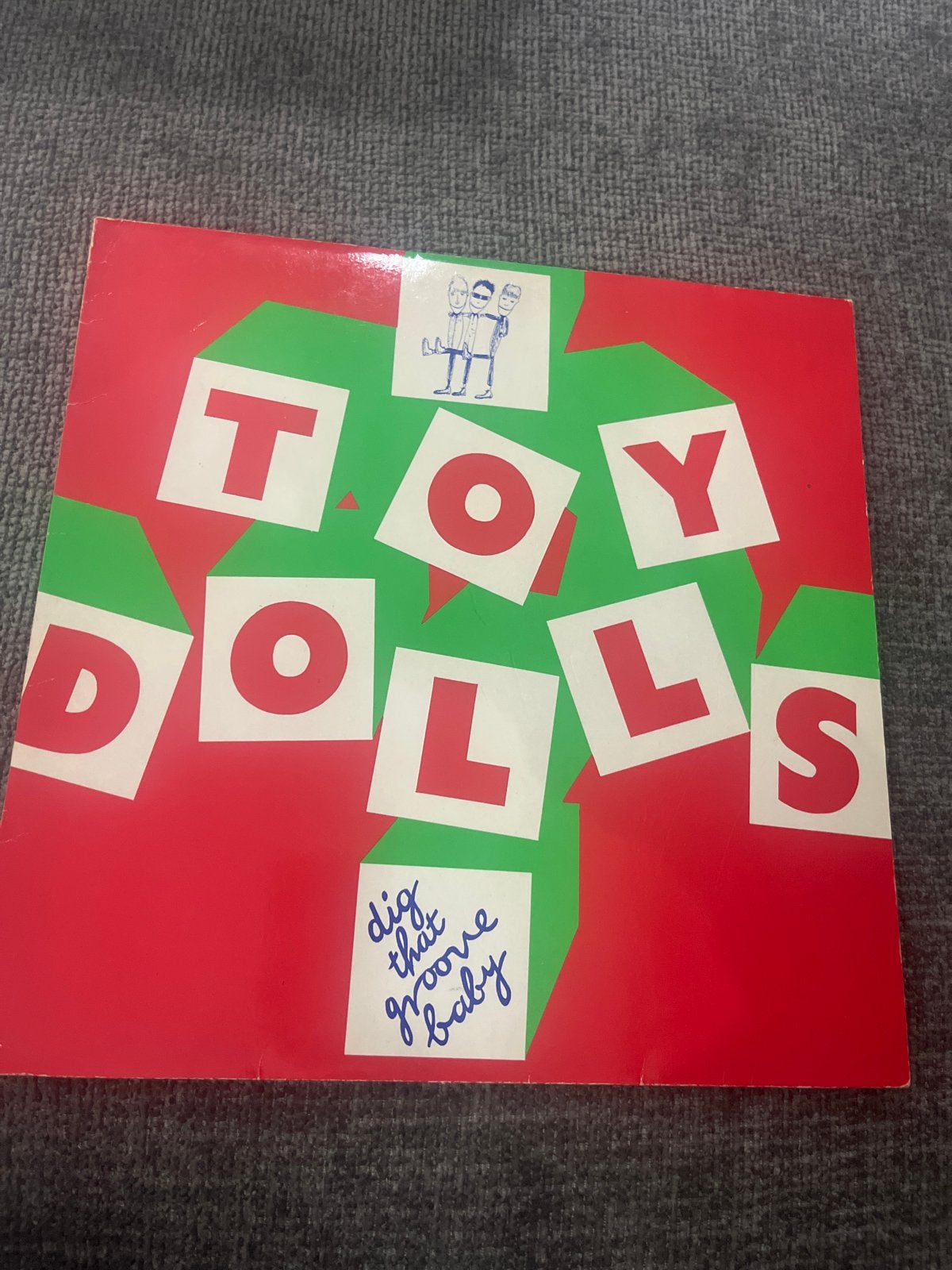 The Toy Dolls - Dig That Groove Baby LP (Punk Rock), LP, Gebruikt, Ophalen of Verzenden, Punk Rock