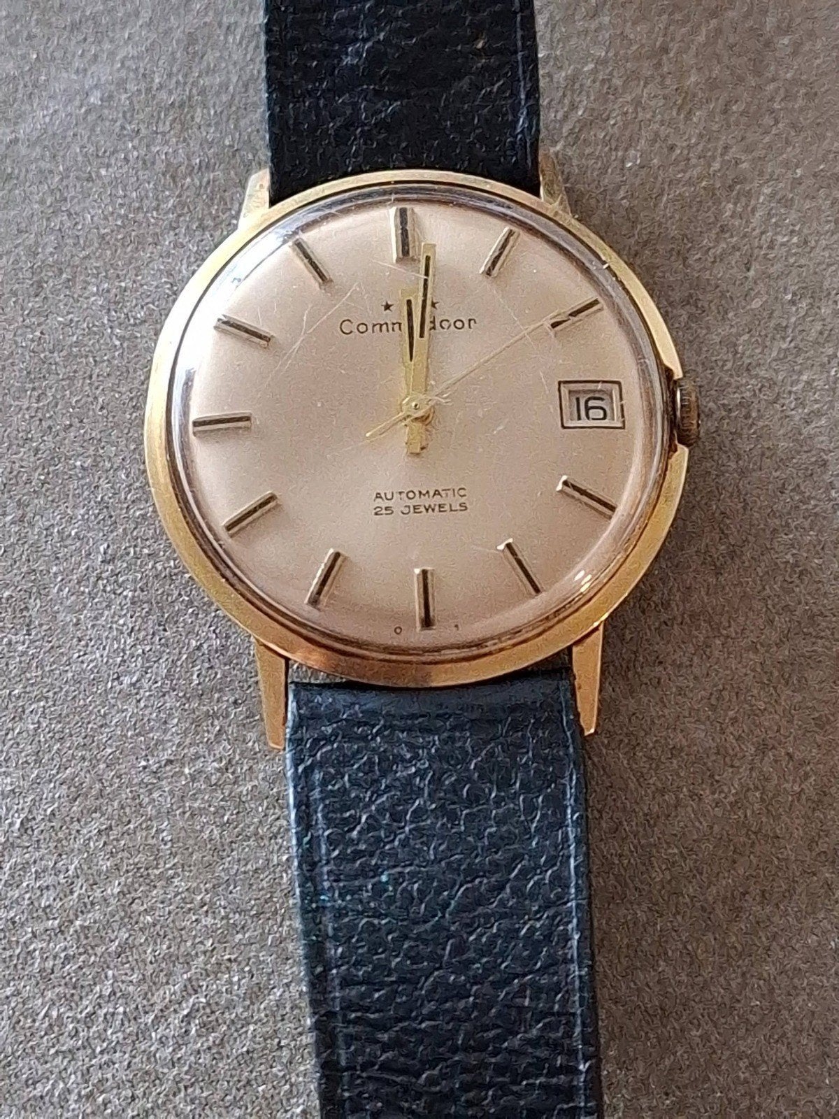 Commodoor horloge, Overige merken, Met bandje, Polshorloge, Goud