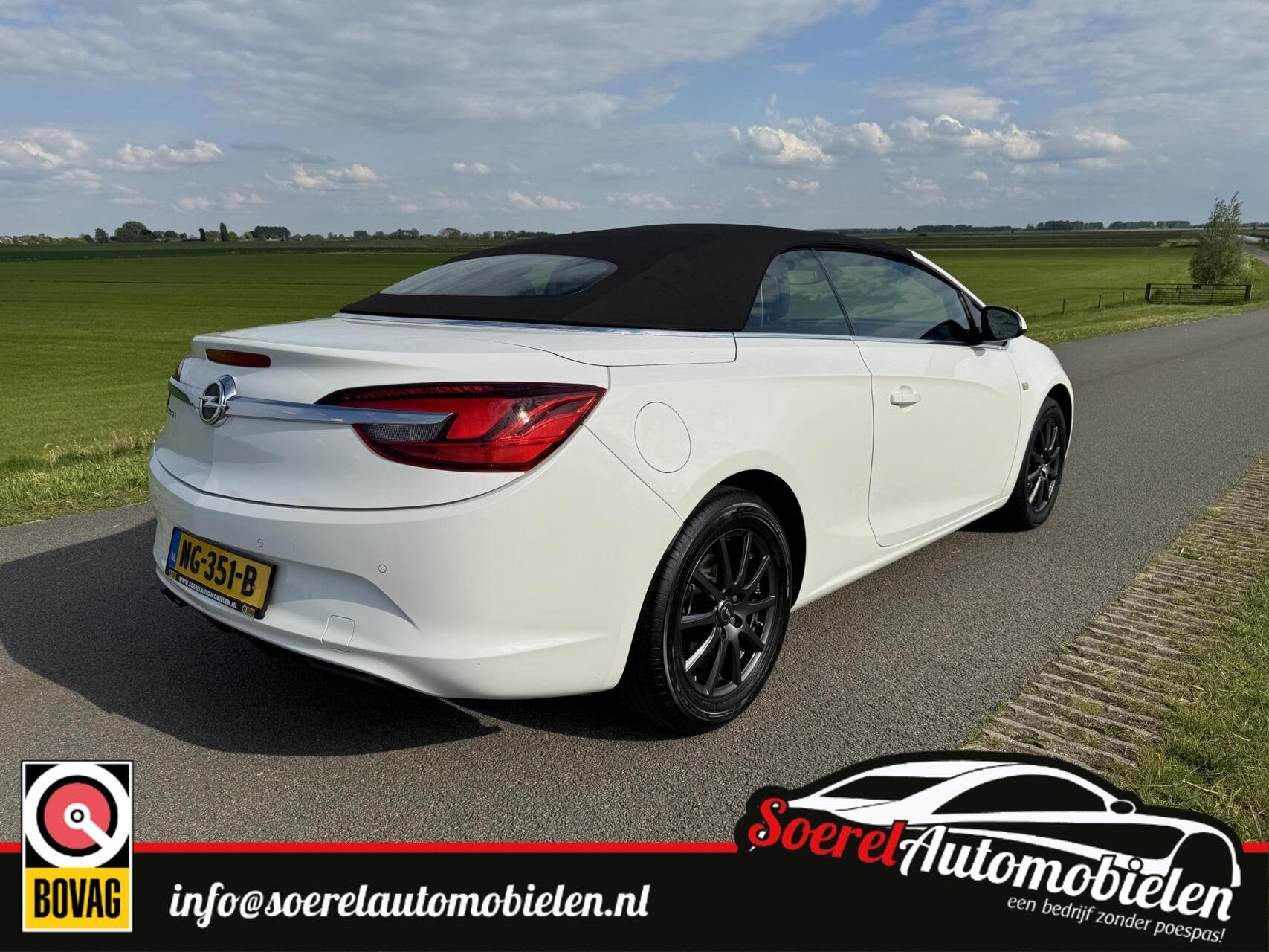 Opel Cascada 1.4 Turbo Cosmo 92555 km stoelstuurverwarming b, Auto's, Opel, Voorwielaandrijving, Euro 6, 4 cilinders, 4 stoelen