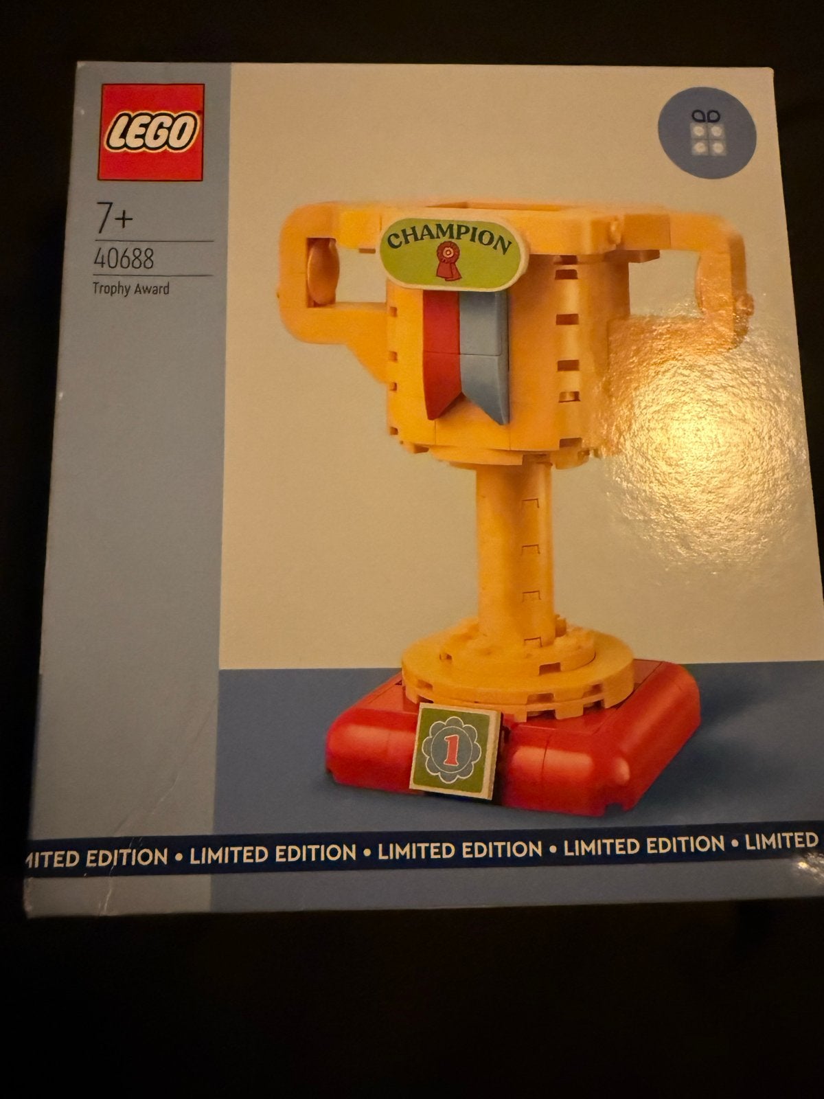 Lego 40688 Trofee Award - Nieuw en Ongeopend, Overige thema's, Lego, Nieuw, Ophalen of Verzenden
