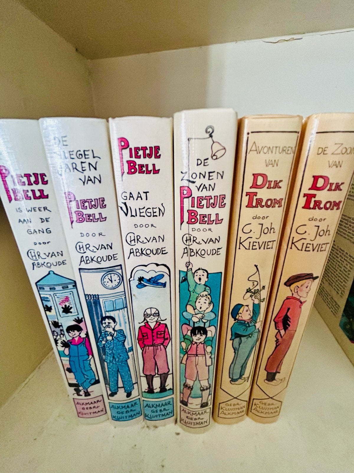 Pietje Bell & Dik Trom boeken set - 6 delen, Ophalen of Verzenden, Zo goed als nieuw, Fictie algemeen