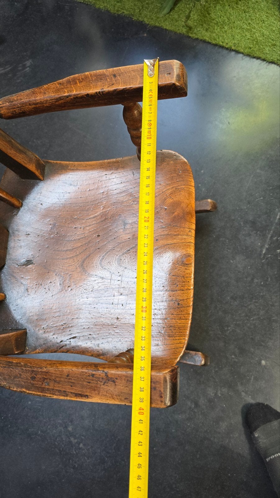 Antieke houten schommelstoel voor kinderen, Antiek en Kunst, Antiek | Meubels | Stoelen en Banken, Ophalen of Verzenden