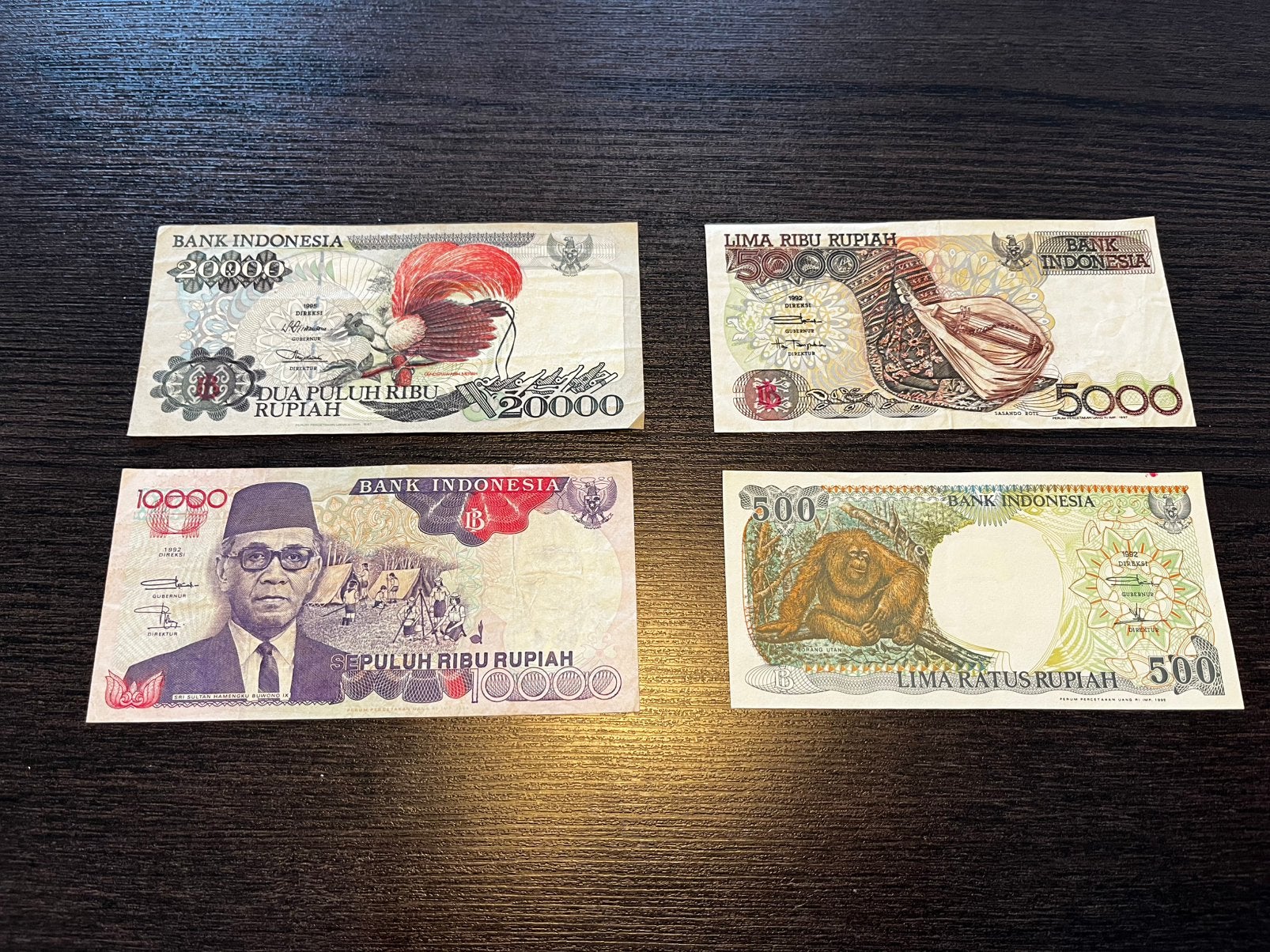Indonesische biljetten, Ophalen of Verzenden, Zuidoost-Azië