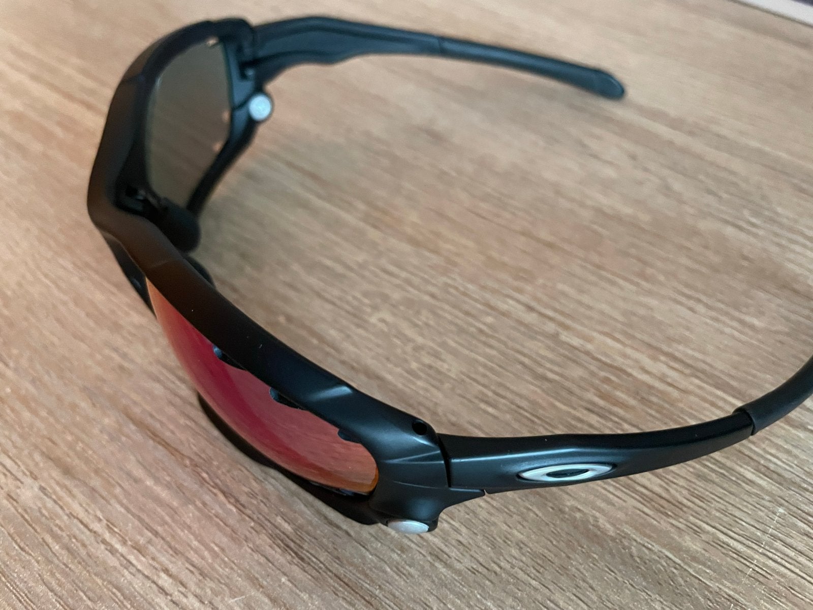 Oakley Fietsbril met extra glazen en hoes, Sieraden, Tassen en Uiterlijk, Zonnebrillen en Brillen | Heren, Zonnebril, Zwart, Ophalen of Verzenden