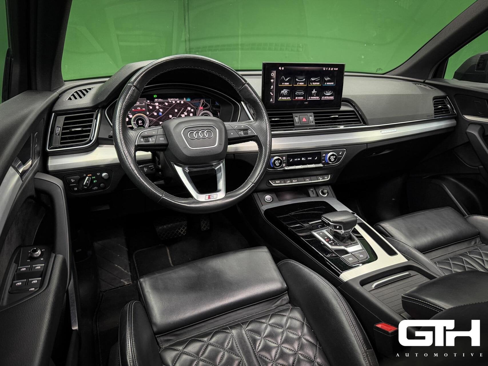 Audi Q5 Sportback 55 TFSI e S-Line Head-up | Keyless | Pano, Automaat, 4 cilinders, Automatische klimaatregeling, Leder