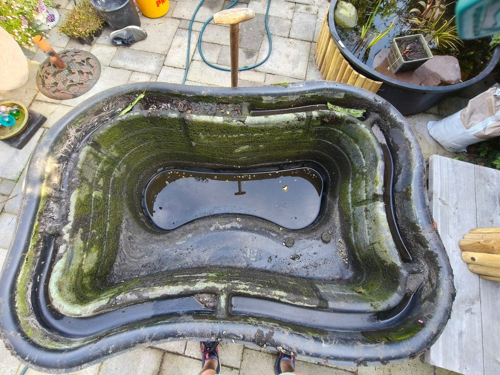 Voorgevormde vijverbak 500L - 178x126x56 cm, Tuin en Terras, Ophalen