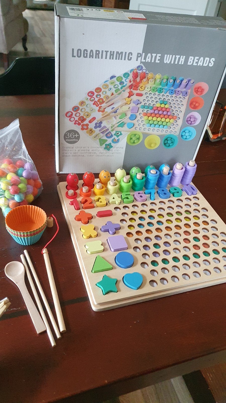 Montessori sensorische speeldoos, Ophalen of Verzenden, Zo goed als nieuw