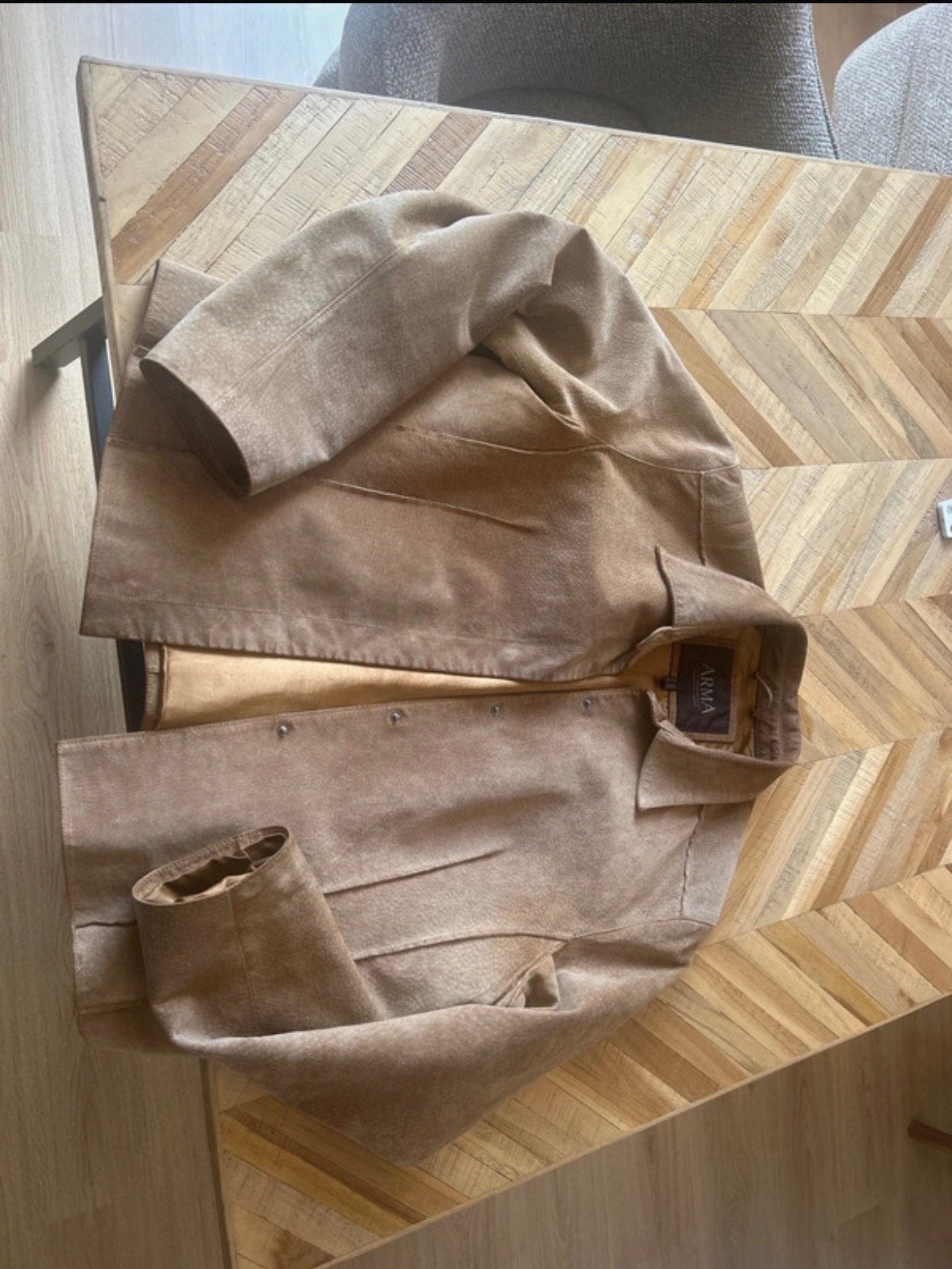 Arma dames jasje maat 44 in goede staat, Ophalen of Verzenden, Gedragen, Maat 42/44 (L), Bruin