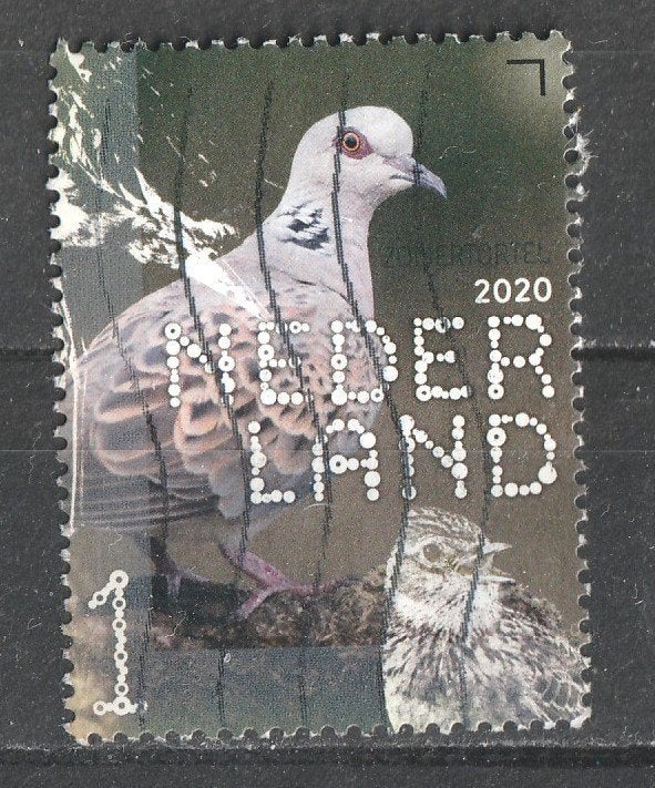 265 N beleef de natuur 2020 Zomertortel, Verzenden, Na 1940, Gestempeld