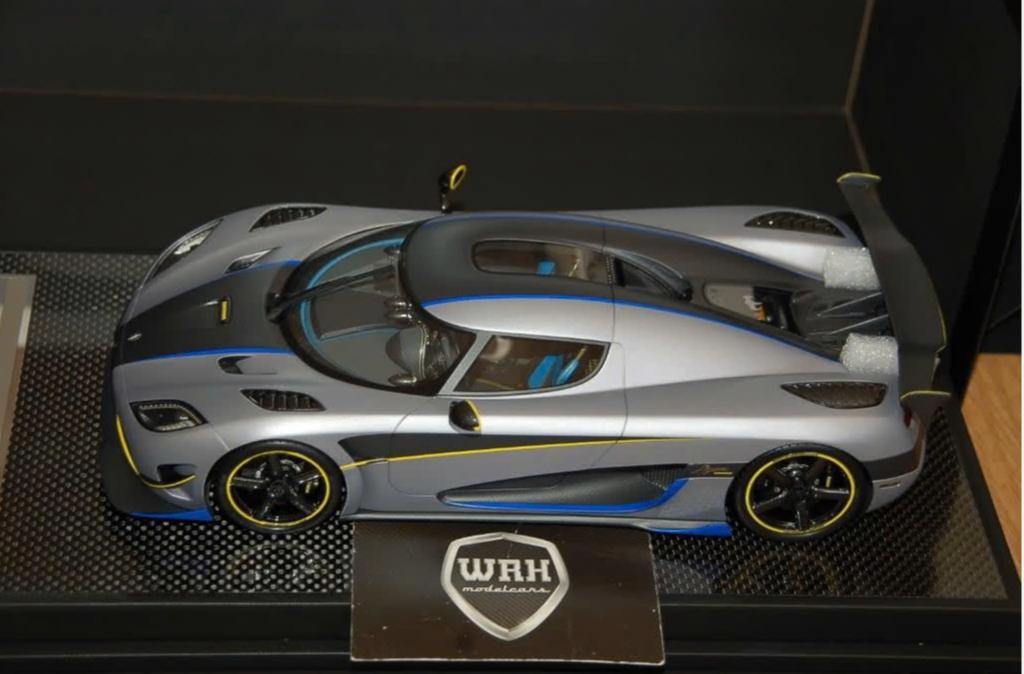 SPECIAL SALE !! KOENIGSEGG AGERA matte grey VMB models WRH, Hobby en Vrije tijd, Modelauto's | 1:18, Verzenden, Zo goed als nieuw