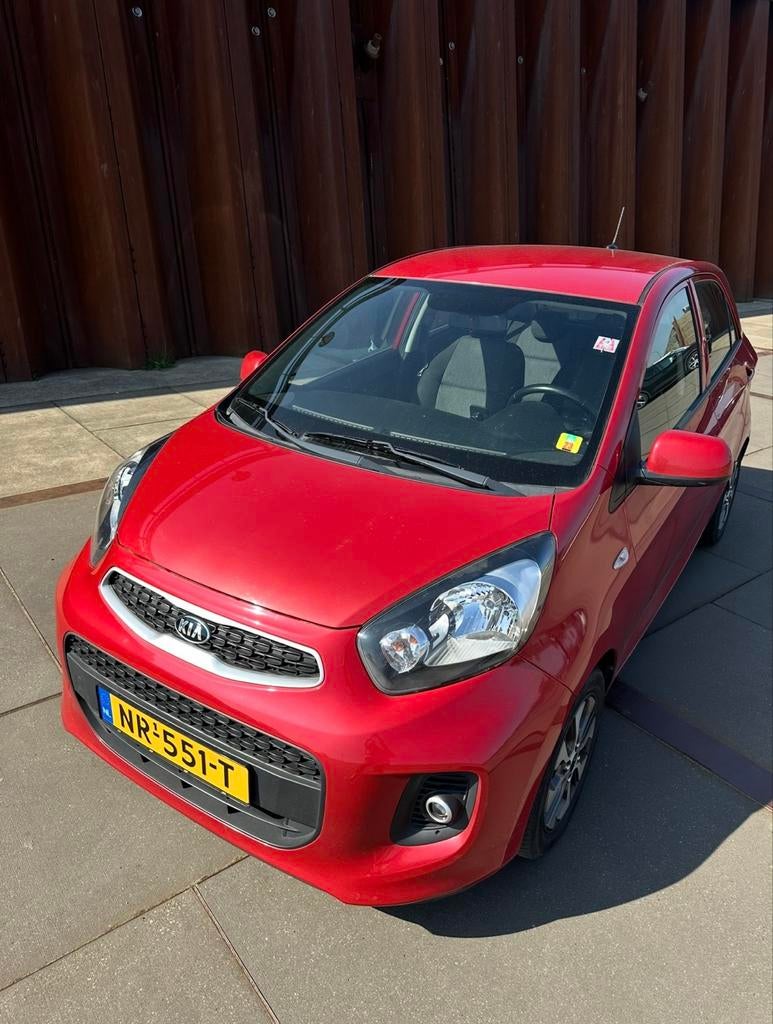 Kia Picanto 1.0 (2017) | Navi | Bluetooth | Airco, Auto's, Kia, Stof, 4 stoelen, USB, Origineel Nederlands