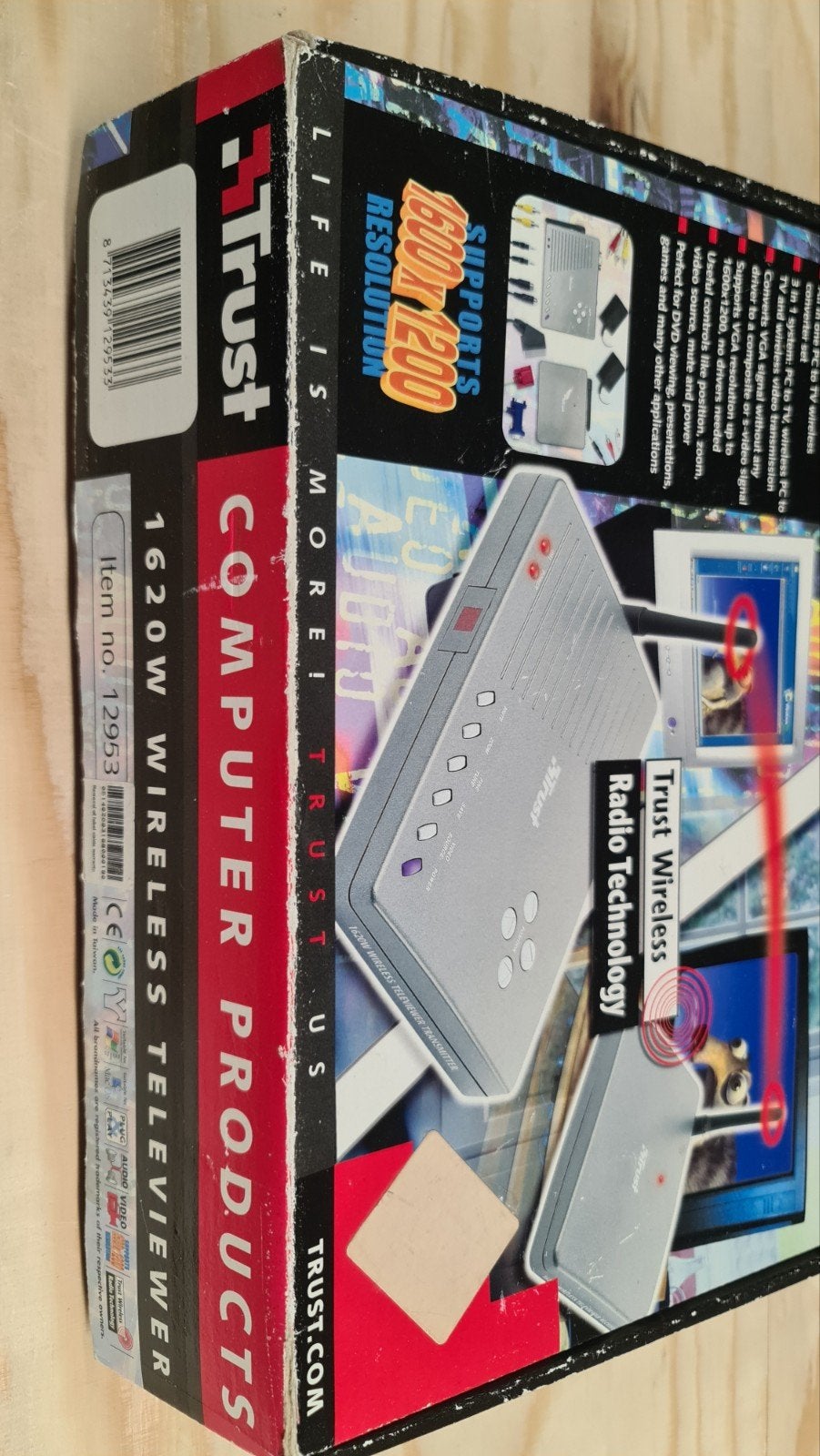 Trust 1620W Wireless Televiewer - Draadloze PC naar TV, Ophalen of Verzenden