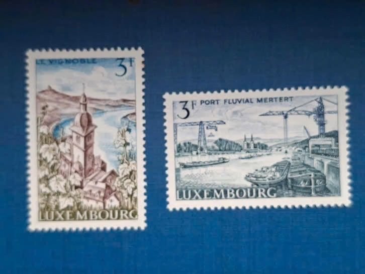 Postzegel Luxemburg 1967 PF Serie Moesel 02-06, Postzegels en Munten, Postzegels | Europa | Overig, Ophalen of Verzenden, Luxemburg