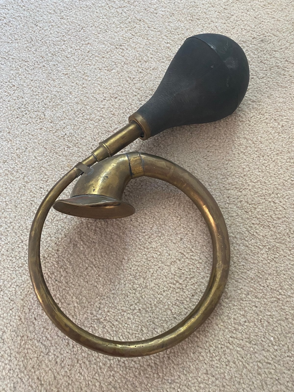 Antieke messing fietshoorn / claxon – 1900-1930, Ophalen of Verzenden