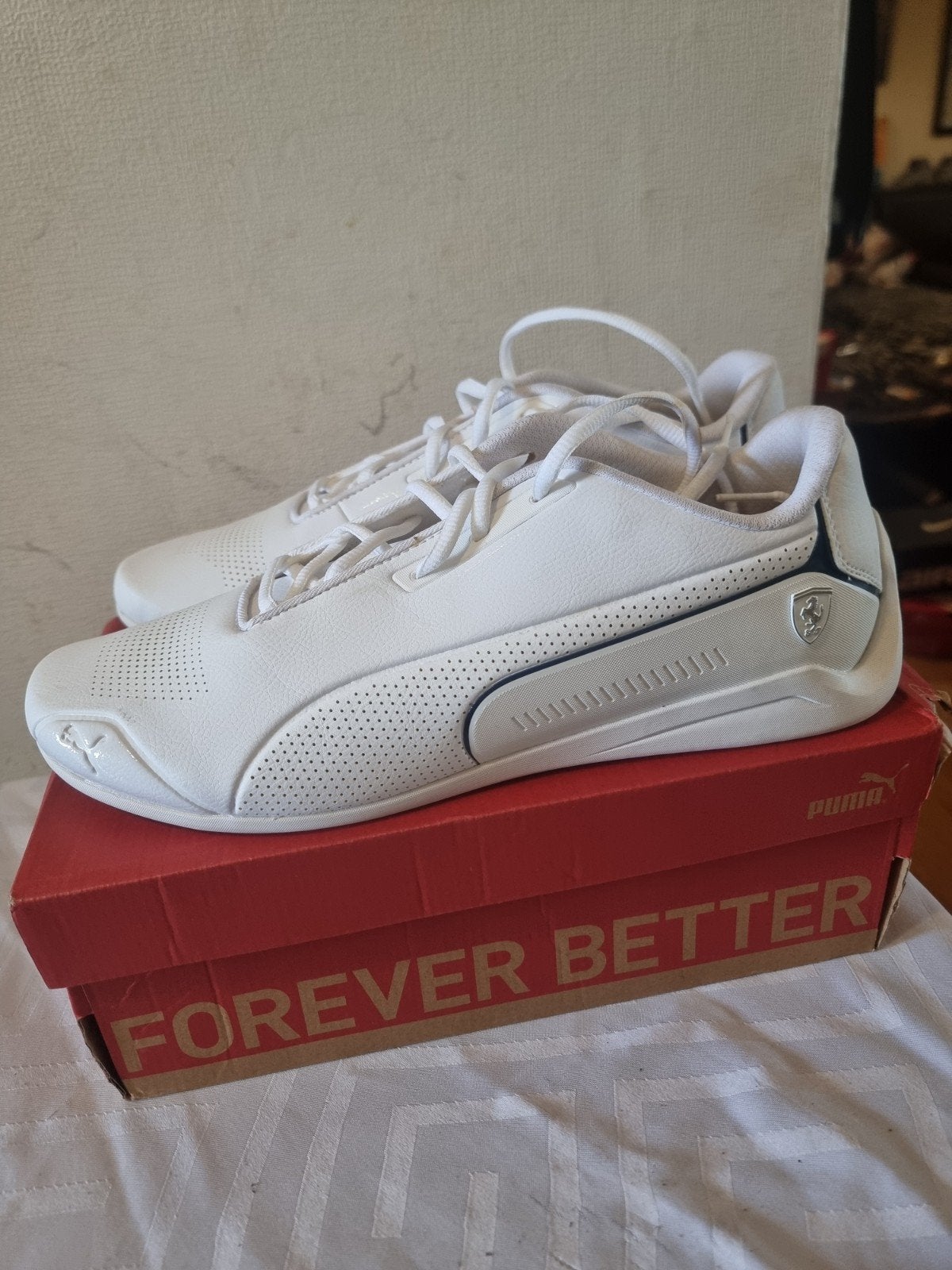 Zeldzame Ferrari Puma sneakers maat 46 wit, Kleding | Heren, Schoenen, Puma, Wit, Onbekend, Ophalen of Verzenden