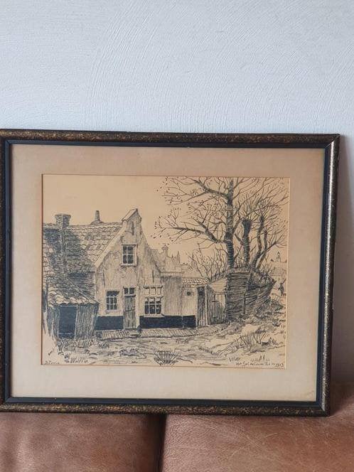 B. Toole Geldelooze Pad 1913 verdwenen oud Den Haag  1913, Ophalen