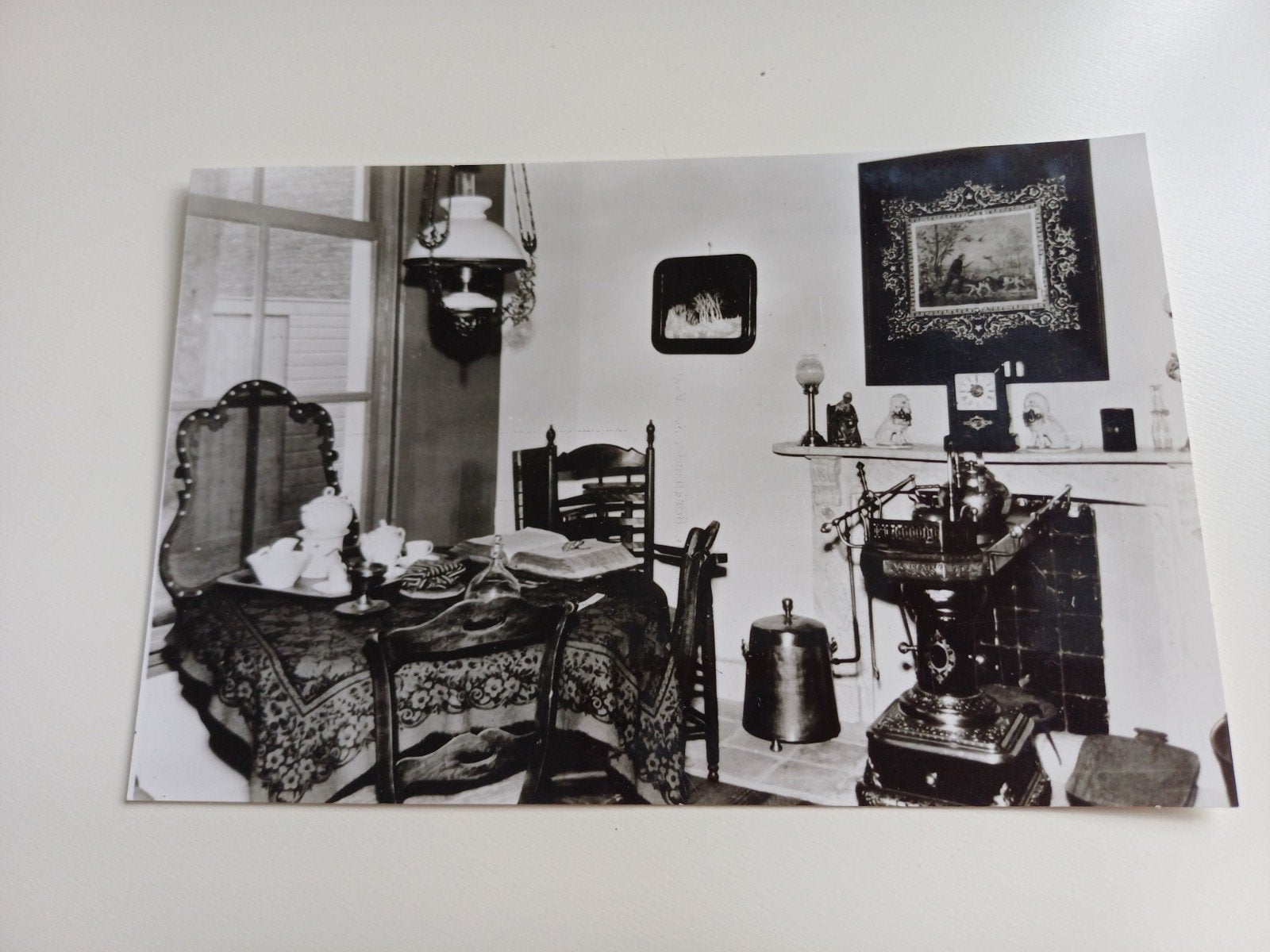 Fotokaart Streekmuseum Sommelsdijk, Oud-Flakkeese kamer, Verzamelen, Ansichtkaarten | Nederland, Ophalen of Verzenden, 1960 tot 1980