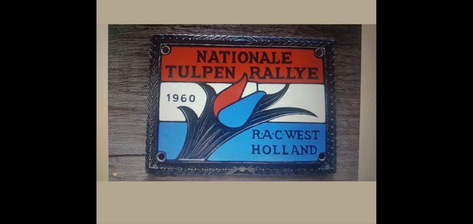 Nationale Tulpen Rallye badges te koop gevraagd, Ophalen of Verzenden, Gebruikt