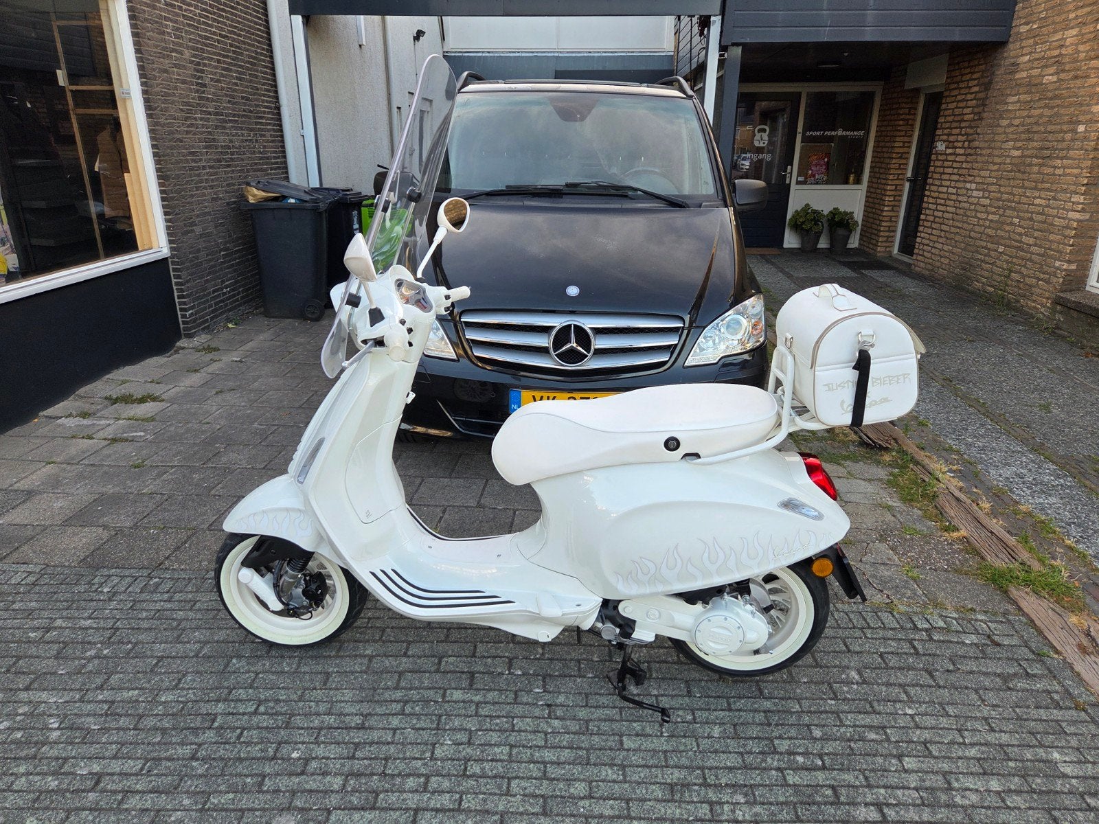 Vespa sprint 25 km e5 Justin Bieber Nieuwstaat, Overige modellen, Ophalen of Verzenden, Zo goed als nieuw, Benzine