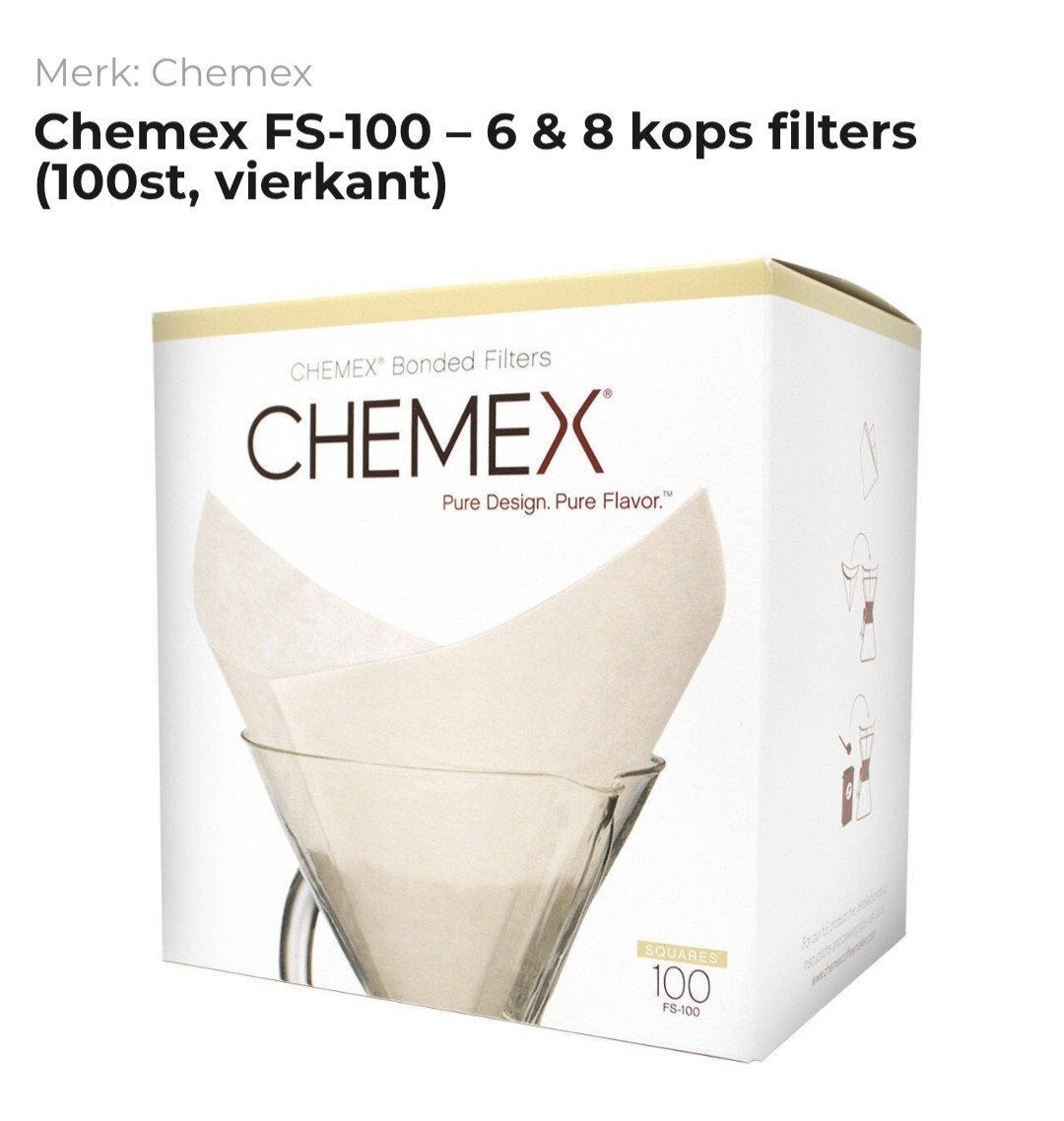 ongebleekte filterzakjes., Ophalen