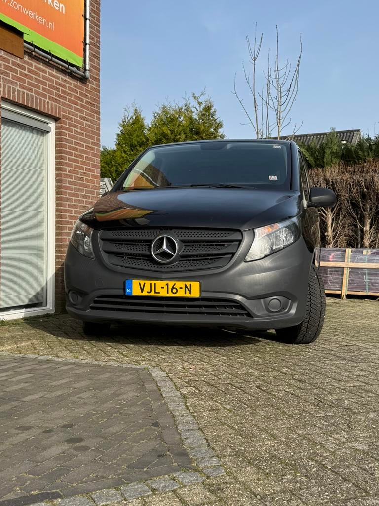 Mercedes-Benz Vito GB 114CDI L 136pk 320/2800 9G-TRONIC 2021, Auto's, Automaat, 4 cilinders, Zwart, Bedrijf