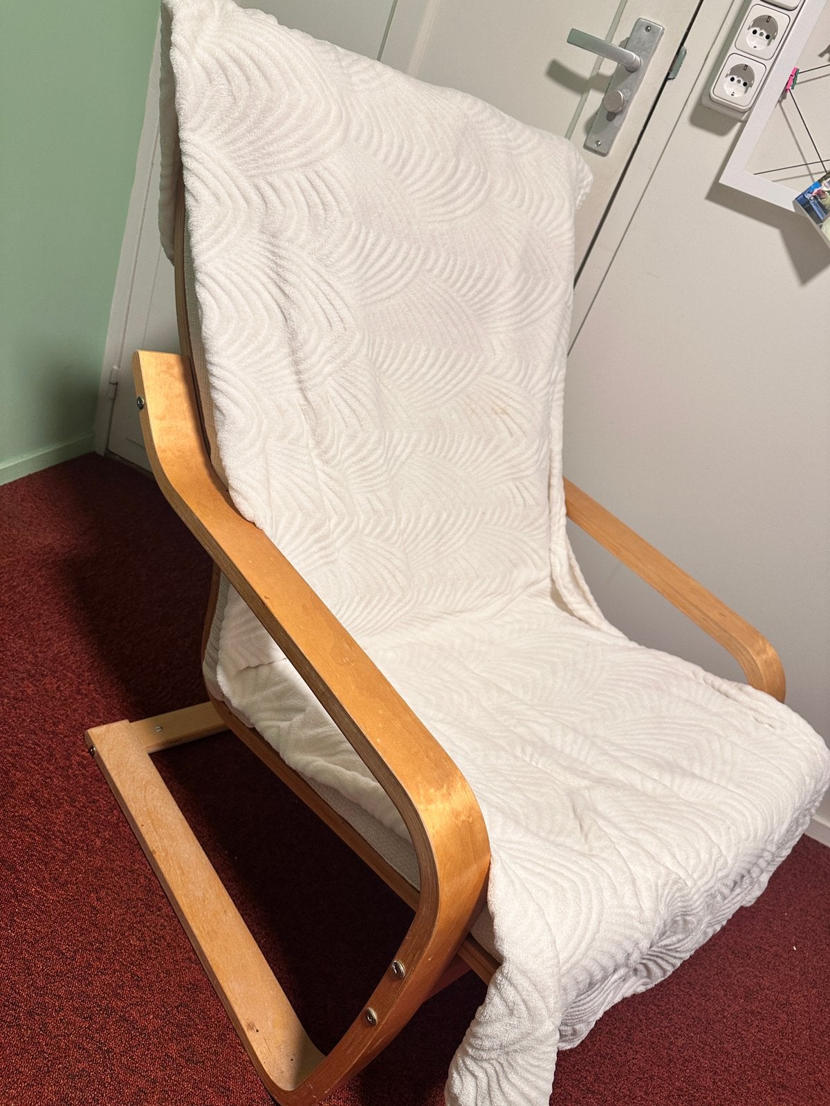 IKEA schommelstoel, Huis en Inrichting, Ophalen, Gebruikt, 75 tot 100 cm, 50 tot 75 cm
