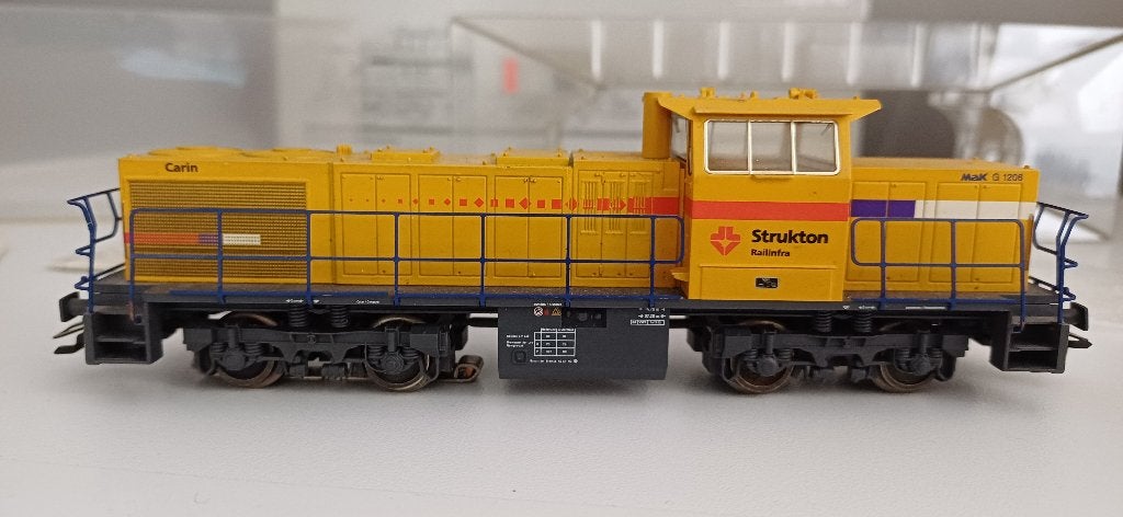 Märklin 37658 Diesellocomotief MaK 6400 Strukton CARIN vanNS, Hobby en Vrije tijd, Wisselstroom, Locomotief, Ophalen of Verzenden