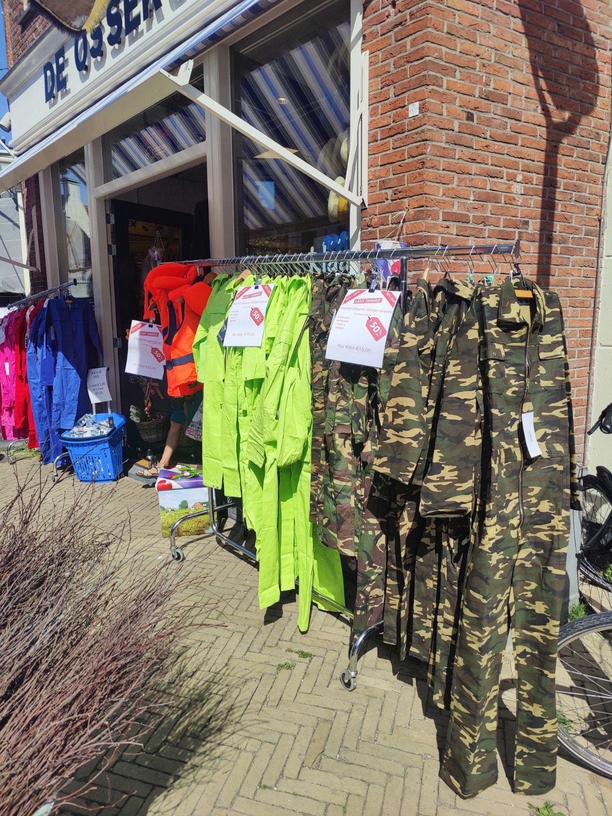 Kinder overall diverse kleuren en maten. Nu 50% korting, Ophalen, Nieuw, Jongen of Meisje