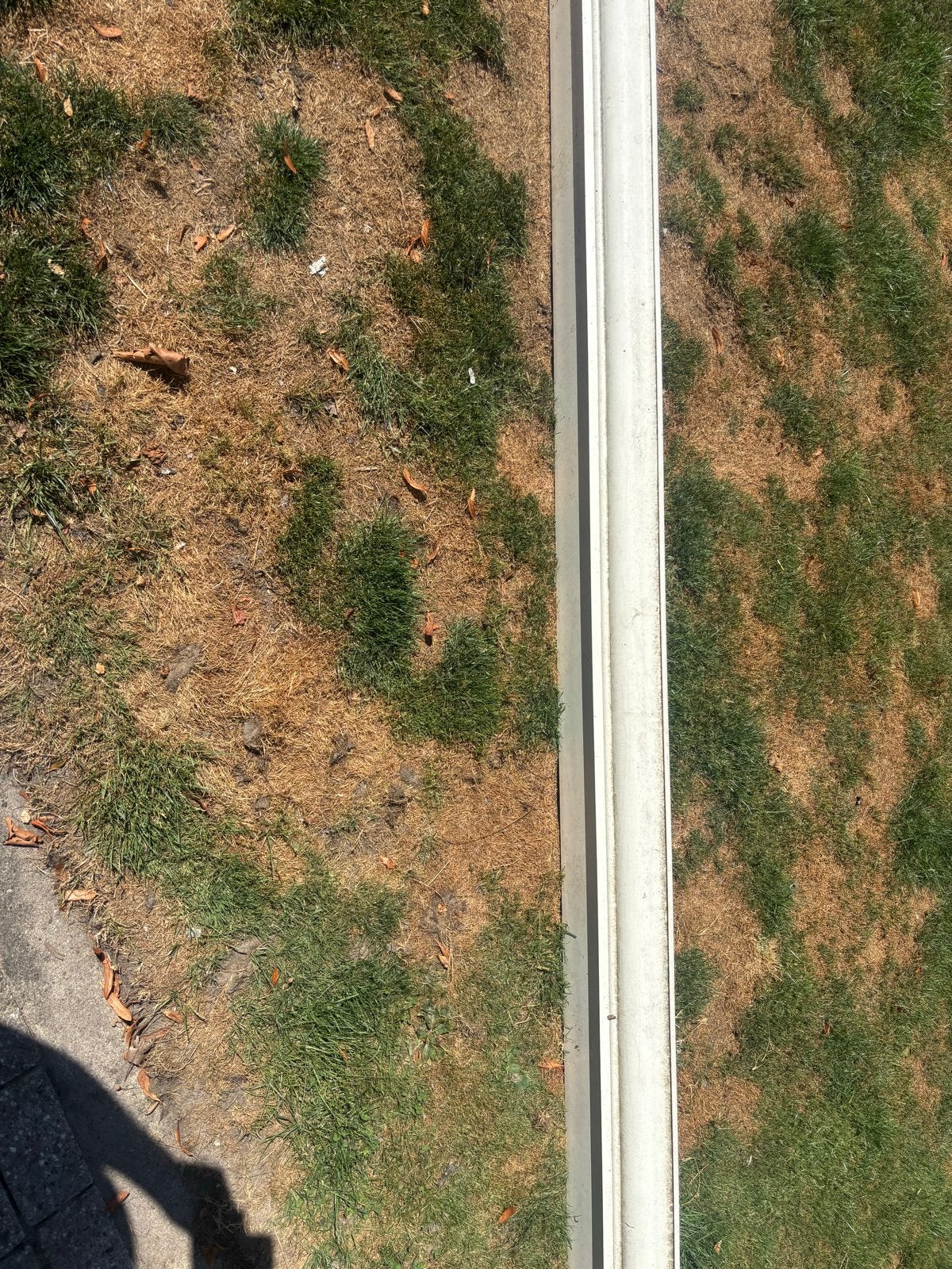 Gebruikte dakgoot van PVC, 4 tot 6 meter lang, Ophalen, Gebruikt, Pvc, 4 tot 6 meter