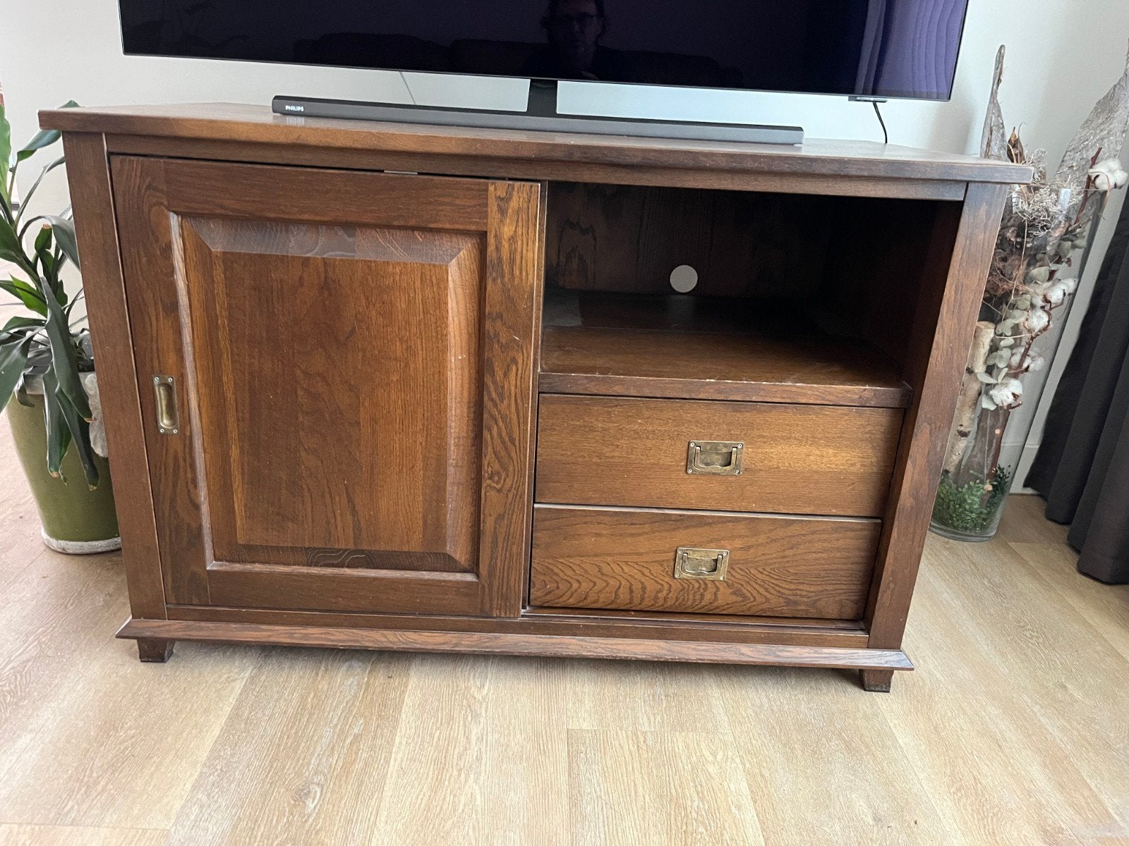 TV kast, Ophalen, Gebruikt, 25 tot 50 cm, Minder dan 100 cm