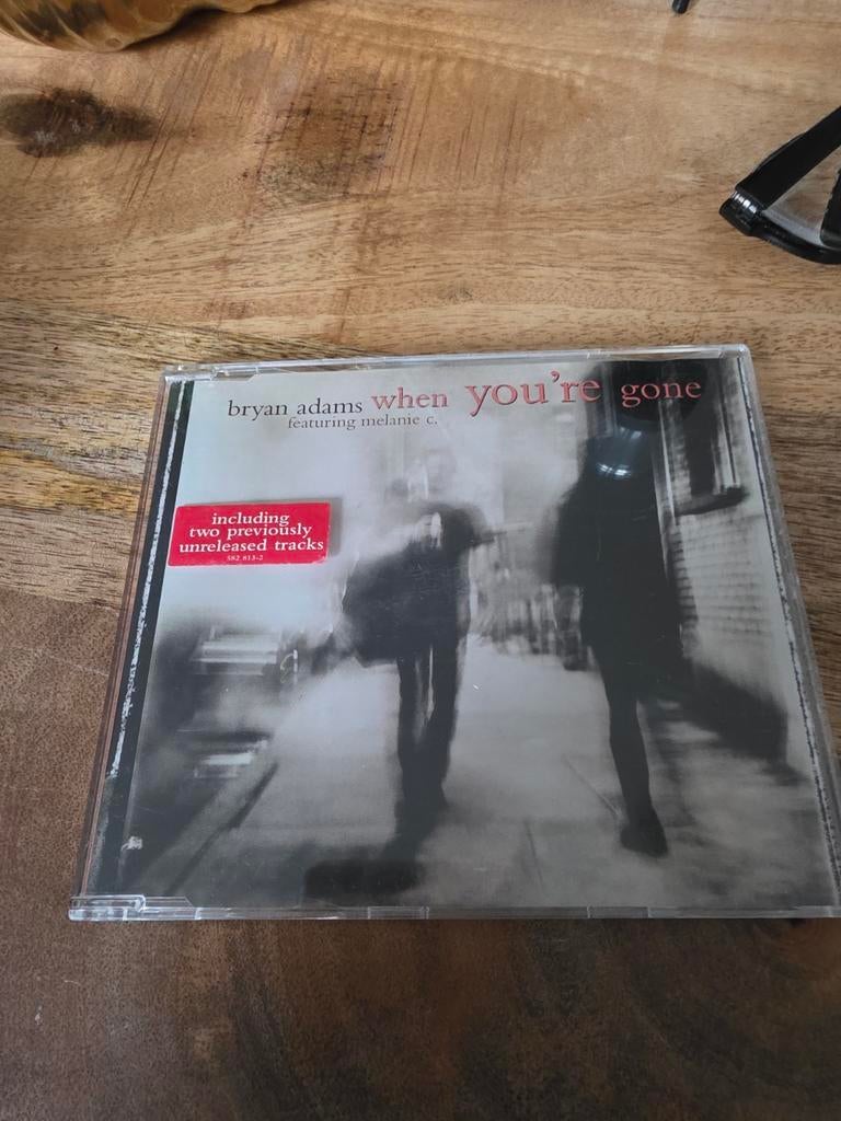 Bryan Adams - When You're Gone (feat. Melanie C) CD Single, 1 single, Ophalen of Verzenden, Zo goed als nieuw, Pop