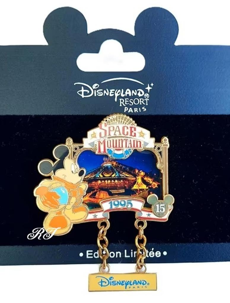 Space Mountain pin “Door de jaren heen” 1995 Disneyland., Ophalen of Verzenden, Nieuw, Overige onderwerpen, Speldje of Pin