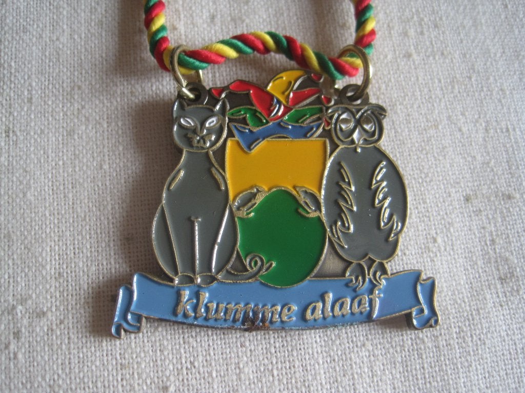 carnavals medaille klimmen alaaf, Ophalen of Verzenden, Overige materialen