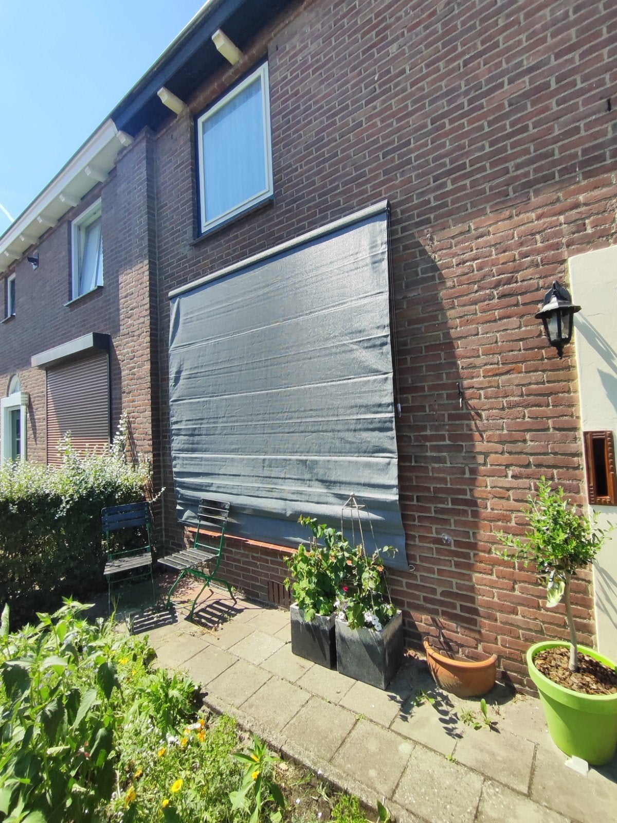 nieuw zonwerend vouwgordijn voor buiten uv en weerbestendig, Ophalen, Nieuw, Overige typen