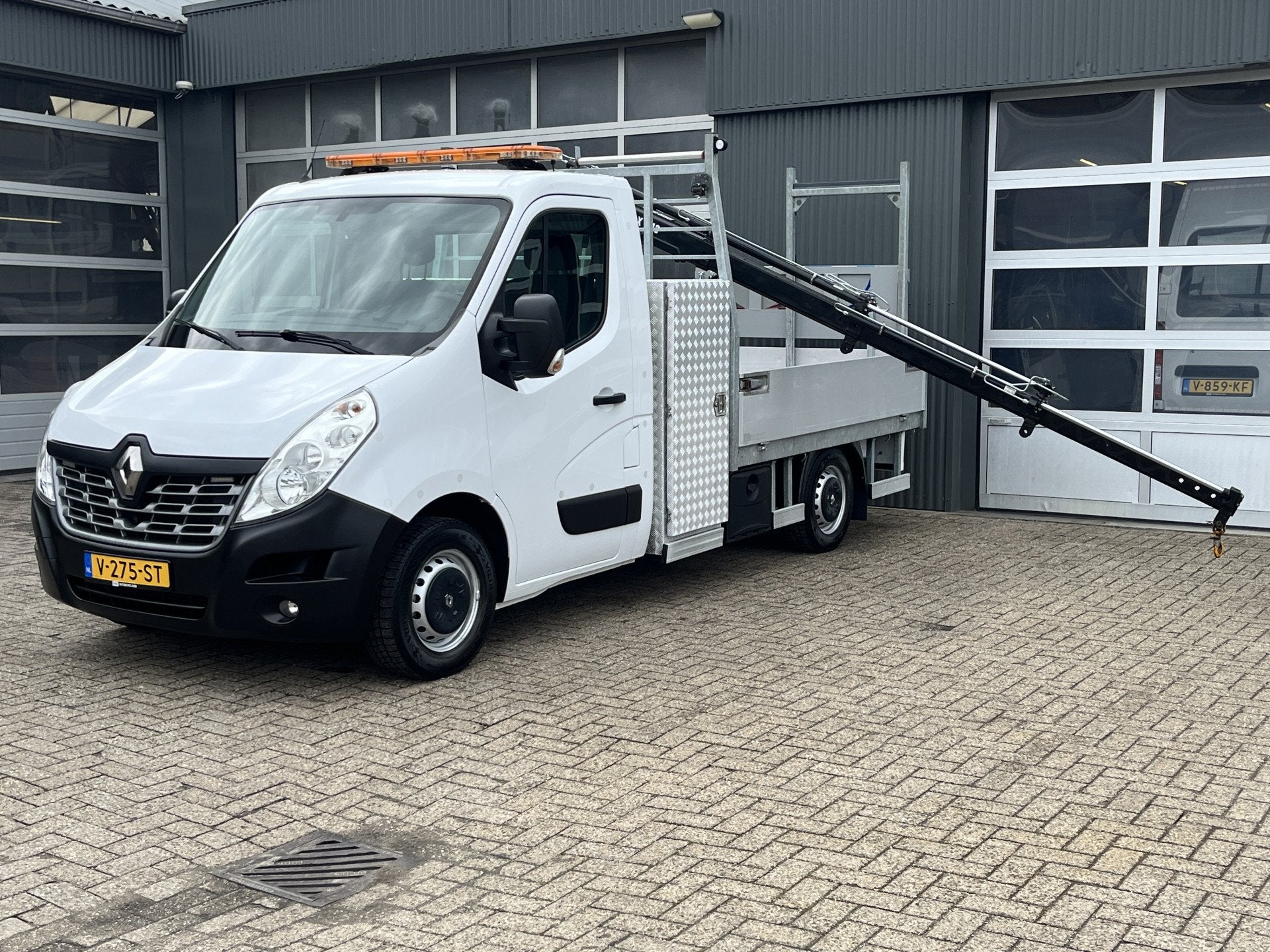 Renault Master T35 2.3 dCi L2 Energy Hiab Laadkraan T-CLX 01, Voorwielaandrijving, 145 pk, Gebruikt, 4 cilinders