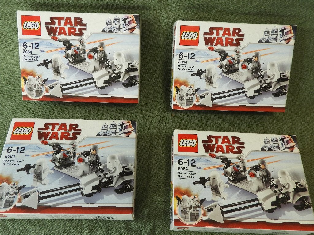 4x LEGO Star Wars 8084 Snowtrooper Battle pack Misb, Star Wars, Lego, Nieuw, Ophalen of Verzenden