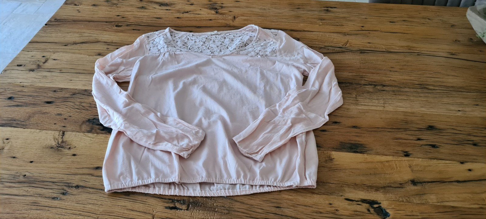 Te koop roze dames shirt, maat M, merk Esprit, Maat 38/40 (M), Ophalen of Verzenden, Zo goed als nieuw, Lange mouw