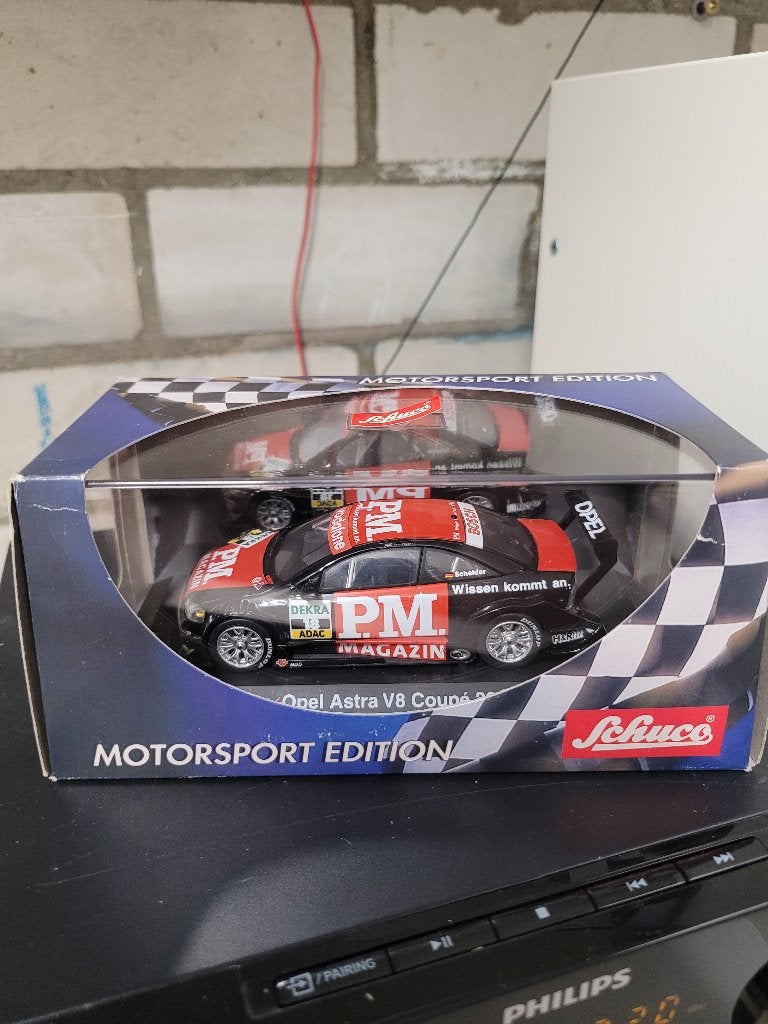 opel astra V8 coupe schuco 1:43 Schneider, Hobby en Vrije tijd, Modelauto's | 1:43, Ophalen of Verzenden, Zo goed als nieuw, Auto