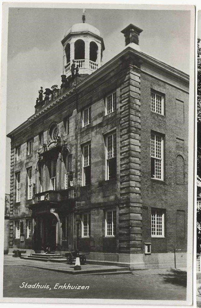 Enkhuizen-327   Stadhuis, Ophalen of Verzenden, 1960 tot 1980, Noord-Holland