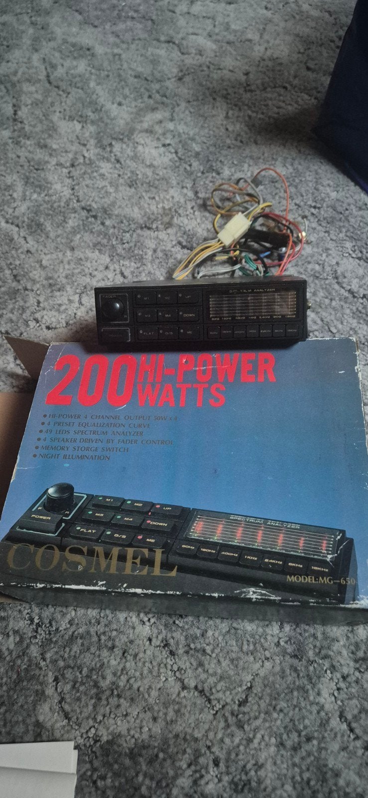200 watts versterker, Ophalen