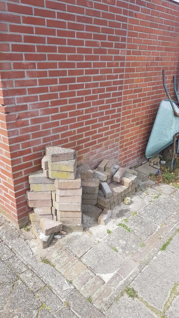 Divers bestrating stenen, Tuin en Terras, Tegels en Klinkers, Ophalen, Beton, Klinkers
