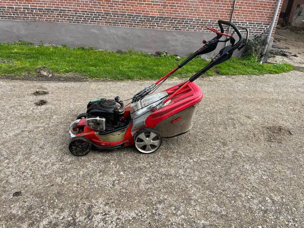 Alko gazonmaaier, Tuin en Terras, Grasmaaiers, Ophalen, Gebruikt, Benzine-grasmaaier