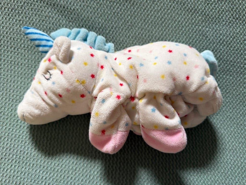 Eenhoorn handpop knuffel Hema, Kinderen en Baby's, Speelgoed | Knuffels en Pluche, Hema, Overige karakters, Overige typen, Ophalen of Verzenden